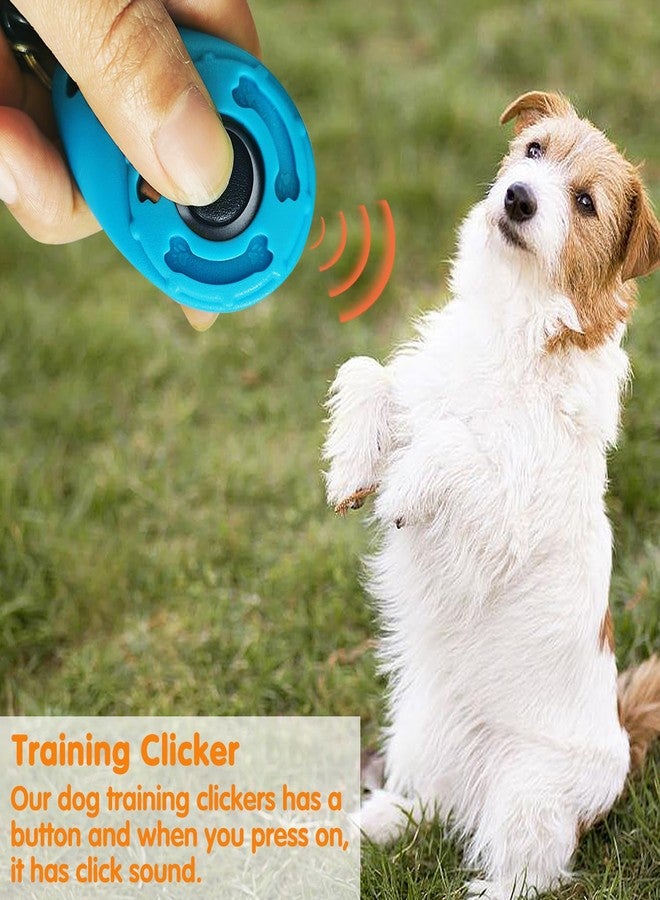LASVIAL Training Kit - 1 Target Stick, 1 Training Clicker, 1 Whistle - Dog Training Equipment Tools, Cat Toilet Trainer Kit, Agility Training Lure Course For Dogs, Kitten Puppy Behavior Aids Trick (With Bell) - Image 4